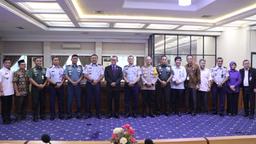 Kepala BPS Provinsi Lampung menghadiri Rapat Koordinasi Tim Aju Studi Strategis Dalam Negeri (SSDN)