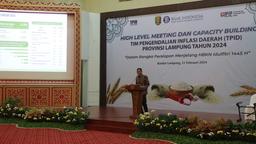 Head of BPS-Statistics Lampung Province Attends High Level Meeting and Capacity Building TPID 2024