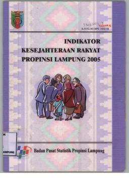 Indikator Kesejahteraan Rakyat Provinsi Lampung 2005