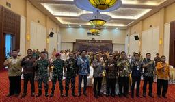 Head of BPS-Statistics Lampung Province attended National Meeting for Inflation Control Year 2024.