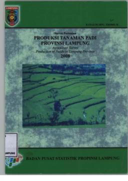 Produksi Tanaman Padi Provinsi Lampung 2008