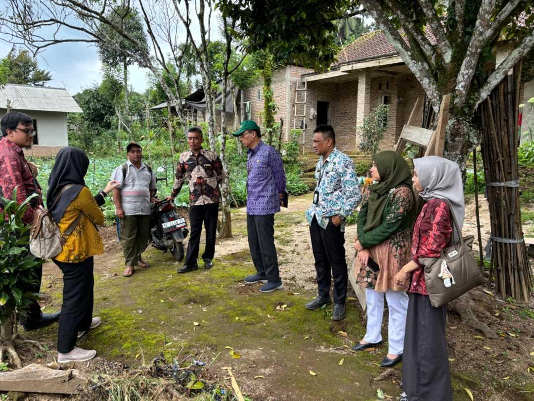 Kepala BPS Provinsi Lampung Supervisi Survei Pertanian Ekonomi 2024 ke Kabupaten Tanggamus