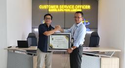 BPS-Statistics Lampung Province Receives Award from DJPb for Responsive Public Information Services
